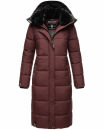 Marikoo Reliziaa Damen Wintermantel B936 Wine Größe XS - Gr. 34