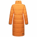 Marikoo Reliziaa Damen Wintermantel B936 Apricot Sorbet Größe S - Gr. 36