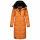 Marikoo Reliziaa Damen Wintermantel B936 Apricot Sorbet Größe S - Gr. 36