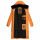 Marikoo Reliziaa Damen Wintermantel B936 Apricot Sorbet Größe S - Gr. 36