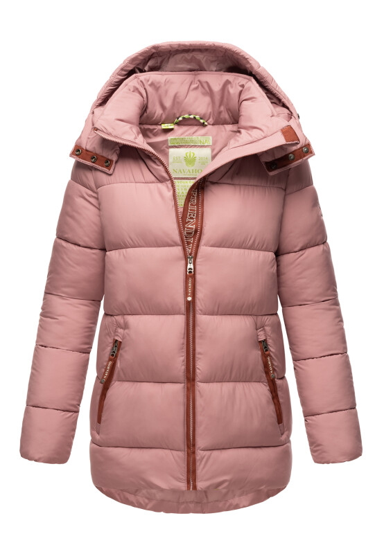 Navahoo Wattewölkchen Damen Steppjacke B973 Dark Rose Größe XS - Gr. 34