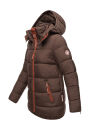 Navahoo Wattewölkchen Damen Steppjacke B973 Dark Choco Größe XS - Gr. 34