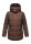 Navahoo Wattewölkchen Damen Steppjacke B973 Dark Choco Größe XS - Gr. 34