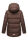 Navahoo Wattewölkchen Damen Steppjacke B973 Dark Choco Größe XS - Gr. 34