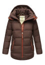Navahoo Wattewölkchen Damen Steppjacke B973 Dark Choco Größe XL - Gr. 42