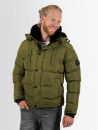 Alessandro Salvarini Herren Winterjacke O281 Dark Olive