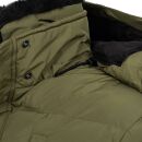 Alessandro Salvarini Herren Winterjacke O281 Dark Olive Größe M - Gr. M