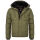 Alessandro Salvarini Herren Winterjacke O281 Dark Olive Größe M - Gr. M