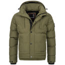 Alessandro Salvarini Herren Winterjacke O281 Dark Olive Größe L - Gr. L