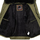 Alessandro Salvarini Herren Winterjacke O281 Dark Olive Größe L - Gr. L
