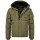 A. Salvarini Herren Winterjacke O281 Dark Olive Größe XXL - Gr. 2XL
