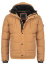 Alessandro Salvarini Herren Winterjacke O281 Macchiato