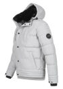 Alessandro Salvarini Herren Winterjacke O281 Grau Größe S - Gr. S