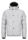 Alessandro Salvarini Herren Winterjacke O281 Grau Größe S - Gr. S