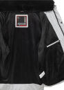 Alessandro Salvarini Herren Winterjacke O281 Grau Größe S - Gr. S