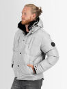 Alessandro Salvarini Herren Winterjacke O281 Grau Größe S - Gr. S