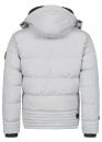 Alessandro Salvarini Herren Winterjacke O281 Grau Größe XXXL - Gr. 3XL