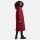 Navahoo Isalie Damen lange Winter Steppjacke Wintermantel B872 Dark Red Größe L - Gr. 40