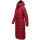 Navahoo Isalie Damen lange Winter Steppjacke Wintermantel B872 Dark Red Größe L - Gr. 40
