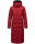 Navahoo Isalie Damen lange Winter Steppjacke Wintermantel B872 Dark Red Größe XXL - Gr. 44