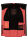 Marikoo Kiraraa Damen Weste B958 Schwarz-Rou Größe XXL - Gr. 44