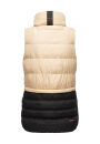 Marikoo Kiraraa Damen Weste B958 Beige-Schwarz Größe XL - Gr. 42