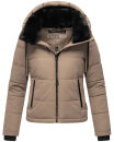 Navahoo Mit Liebe XIV Damen Winter Steppjacke B981 Taupe Grey Größe XL - Gr. 42