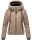 Navahoo Mit Liebe XIV Damen Winter Steppjacke B981 Taupe Grey Größe XL - Gr. 42