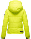 Navahoo Mit Liebe XIV Damen Winter Steppjacke B981 Neon Green Größe M - Gr. 38