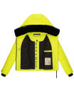 Navahoo Mit Liebe XIV Damen Winter Steppjacke B981 Neon Green Größe M - Gr. 38