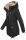 Navahoo Diamond Damen Winterjacke B648a Schwarz Größe XS - Gr. 34