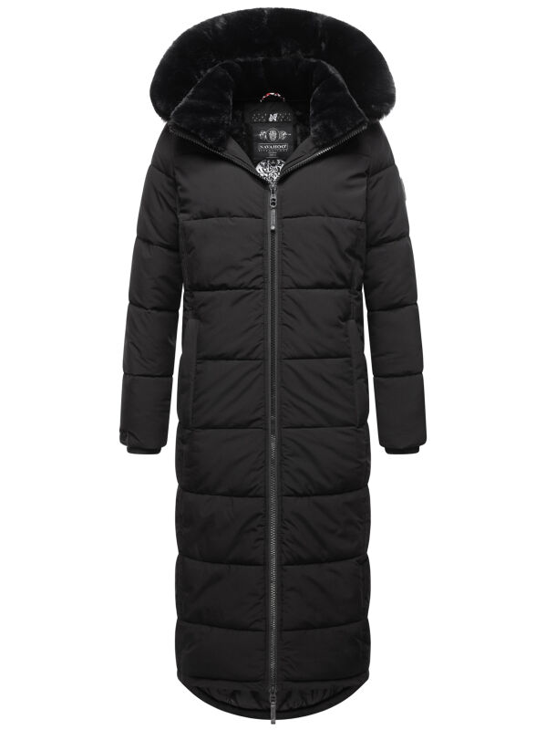 Navahoo Knuddelfee Damen Parka B990 Schwarz Größe M - Gr. 38