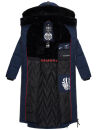 Navahoo Knuddelfee Damen Parka B990 Navy Größe XXL - Gr. 44