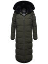 Navahoo Knuddelfee Damen Parka B990 Olive Größe XS - Gr. 34