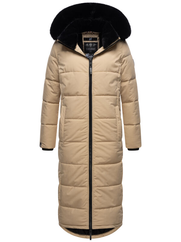 Navahoo Knuddelfee Damen Parka B990 Beige Größe XS - Gr. 34