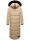 Navahoo Knuddelfee Damen Parka B990 Beige Größe S - Gr. 36