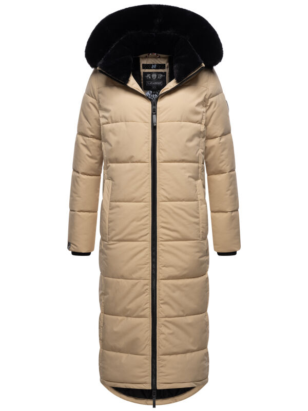 Navahoo Knuddelfee Damen Parka B990 Beige Größe L - Gr. 40
