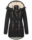 Navahoo Ireliaa Damen Winterjacke B991 Schwarz Größe L - Gr. 40