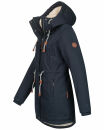 Navahoo Ireliaa Damen Winterjacke B991 Navy Größe M - Gr. 38