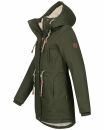 Navahoo Ireliaa Damen Winterjacke B991 Olive Größe XXL - Gr. 44