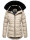 Navahoo Lissandraa Damen Winter Steppjacke B992 Taupe Größe XS - Gr. 34