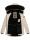 Navahoo Lissandraa Damen Winter Steppjacke B992 Taupe Größe XS - Gr. 34