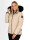 Navahoo Lissandraa Damen Winter Steppjacke B992 Taupe Größe XS - Gr. 34