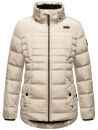 Navahoo Lissandraa Damen Winter Steppjacke B992 Taupe Größe XXL - Gr. 44
