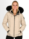 Navahoo Lissandraa Damen Winter Steppjacke B992 Taupe Größe XXL - Gr. 44