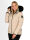Navahoo Lissandraa Damen Winter Steppjacke B992 Taupe Größe XXL - Gr. 44