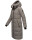 Marikoo Zuraraa XVI Damen lange Winterjacke B989 Grau Größe XS - Gr. 34