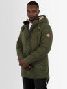 A. Salvarini Herren Winterparka O280 Olive