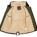 A. Salvarini Herren Winterparka O280 Olive L