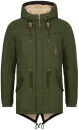 A. Salvarini Herren Winterparka O280 Olive XL